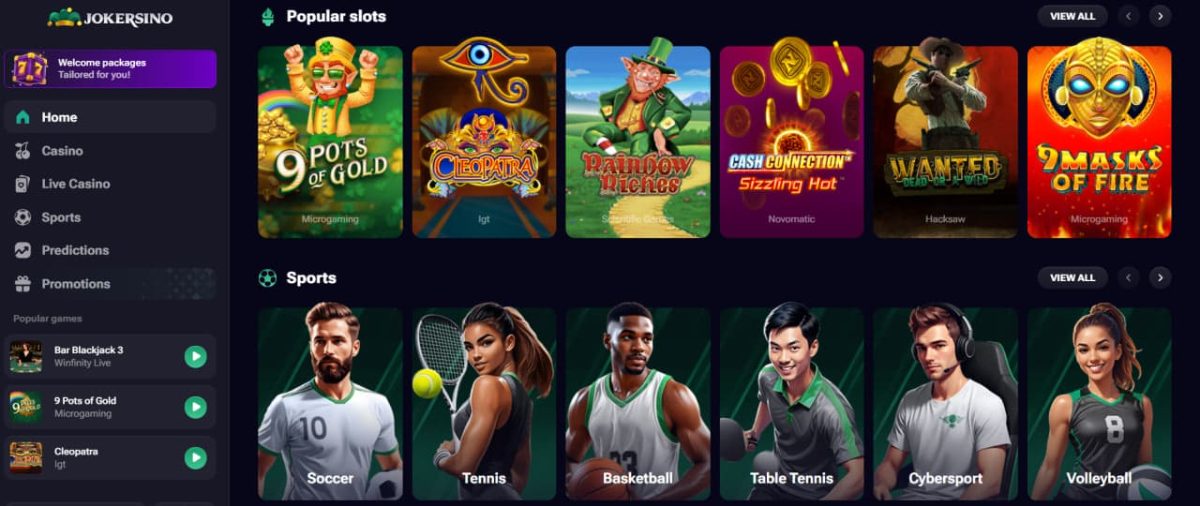 Jokersino Casino : Wild Games for CA Players image 1