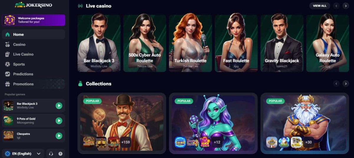 Jokersino Casino : Wild Games for CA Players image 2